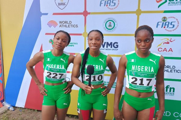 CAA U-18/U-20 Championships: Team Nigeria Dominates Girls’ 100m Events at CAA U-18/U-20 Championships